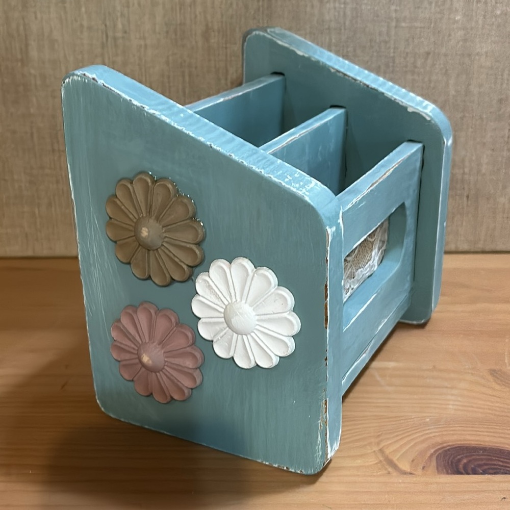 Boho Wood Organizer - Picture 6 of 14